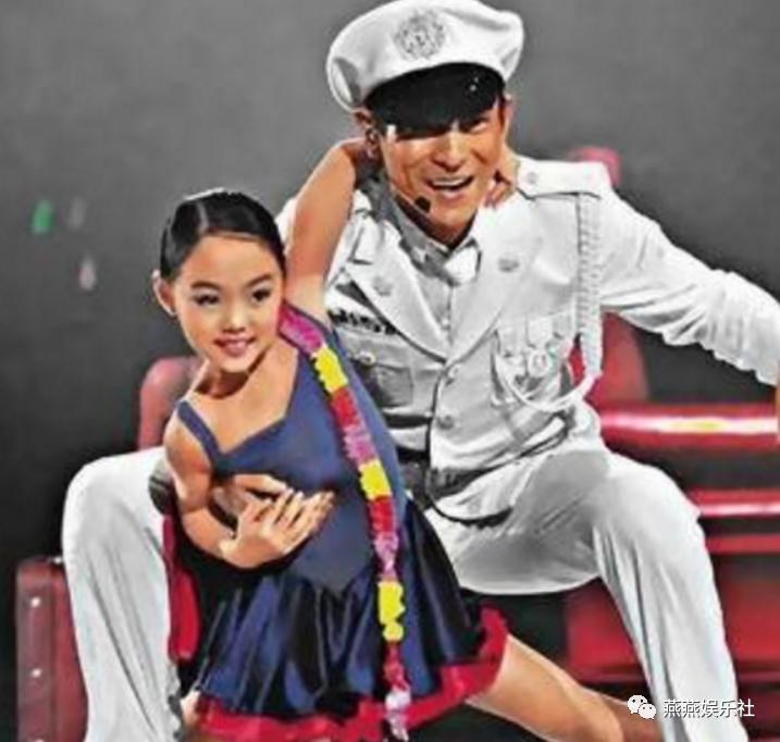 Jet Li's daughter Jane dancing with Andy Lau