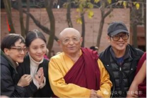 Jet Li’s two wives, Huang Qiuyan and Nina Li Chi.